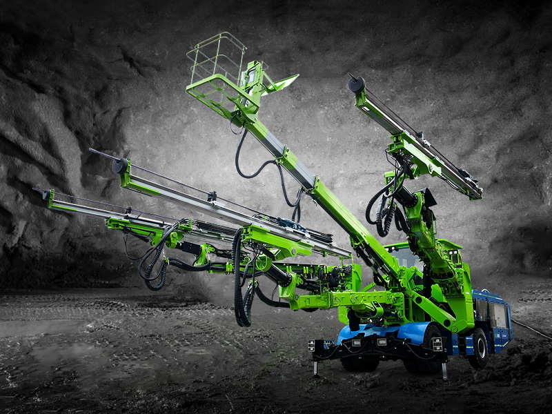 LZ313B-X三臂鑿巖臺(tái)車(chē)